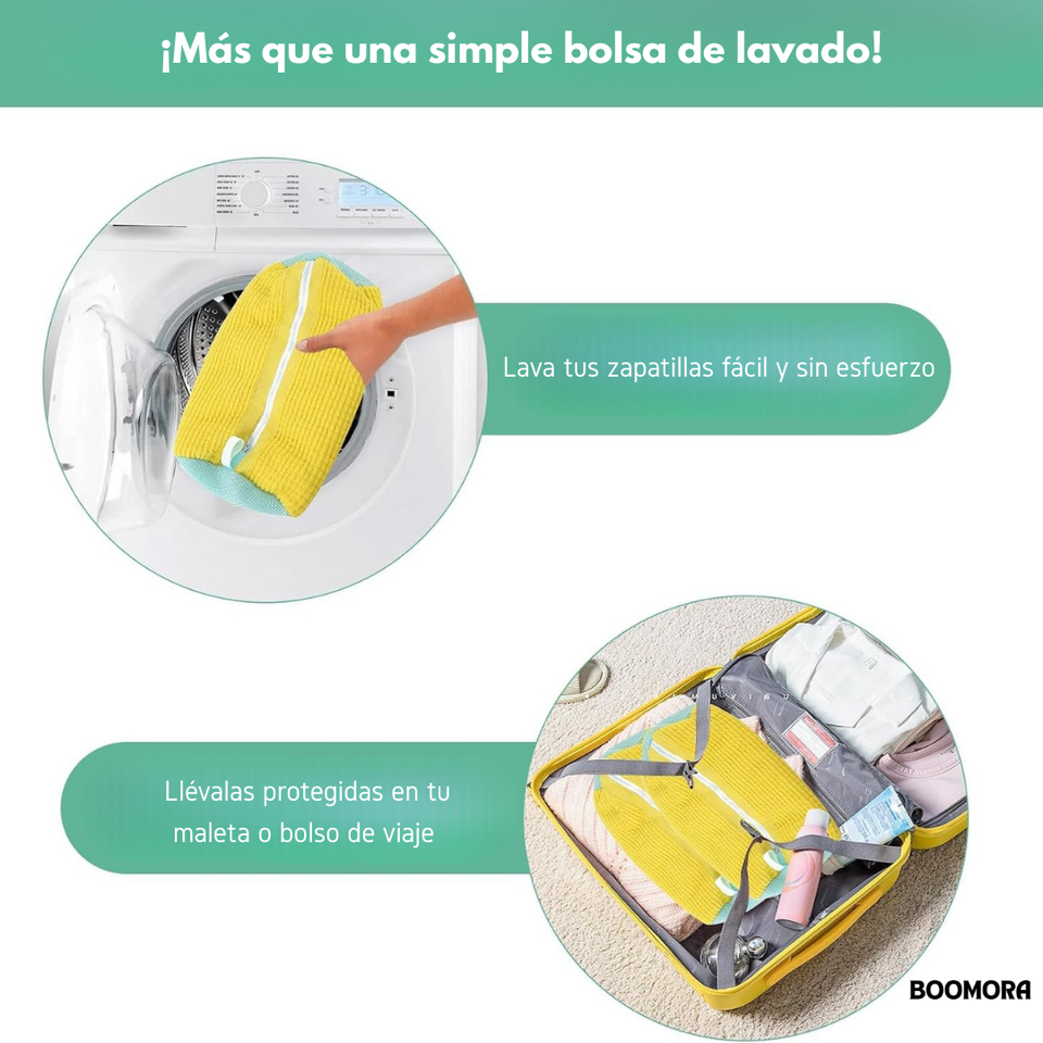 SneakClean™ Pro – Bolsa Premium para Lavar Zapatillas