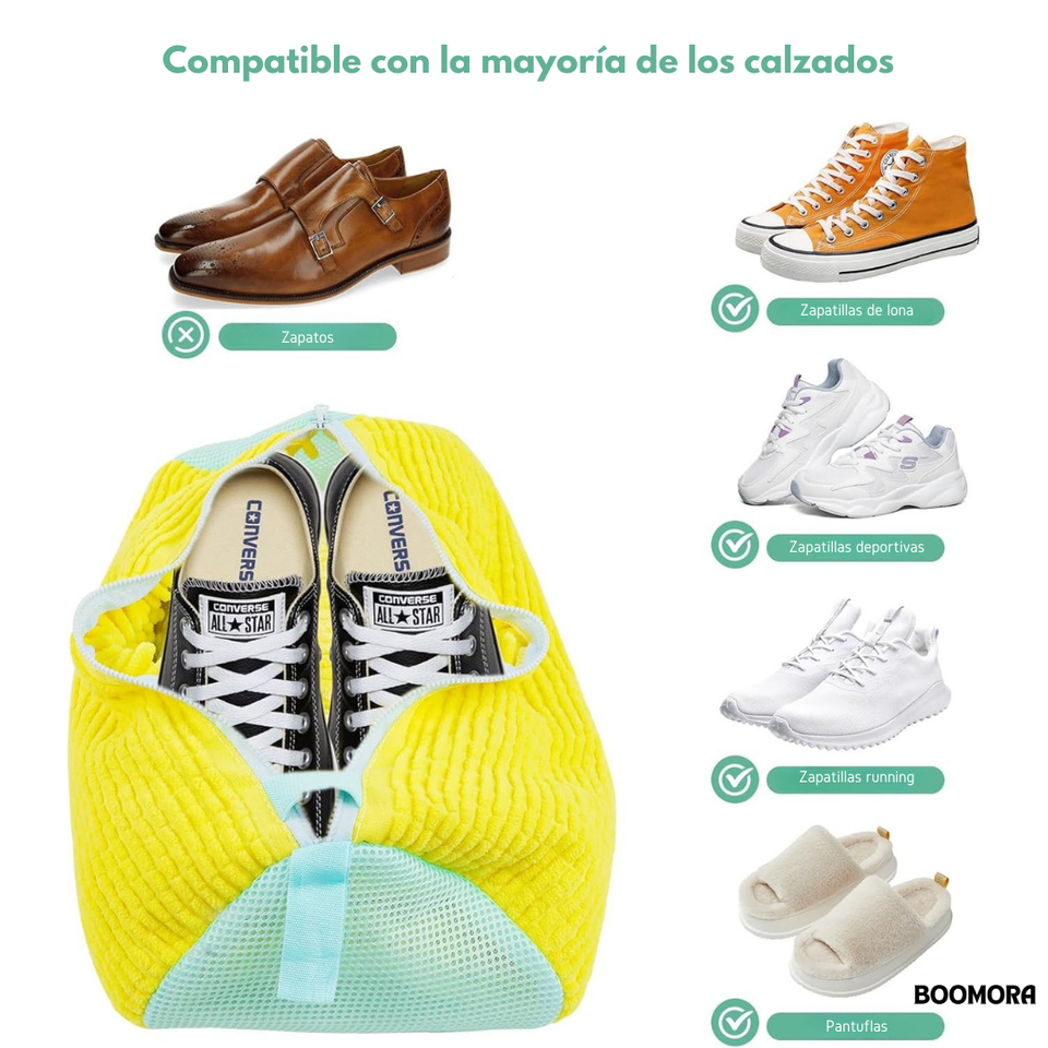 SneakClean™ Pro – Bolsa Premium para Lavar Zapatillas