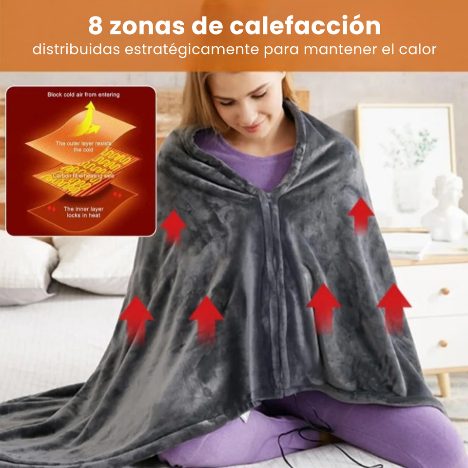 CaliHoodie™ –  Manta térmica + Hoodie oversized