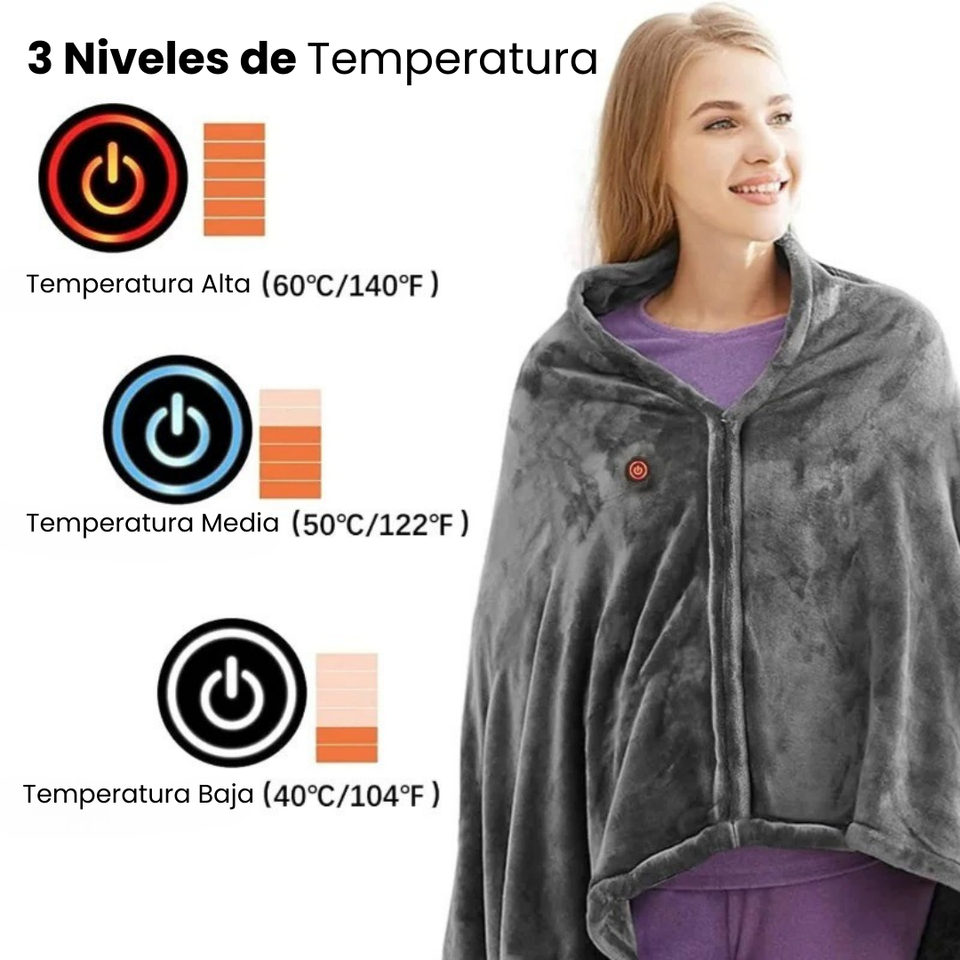 CaliHoodie™ –  Manta térmica + Hoodie oversized