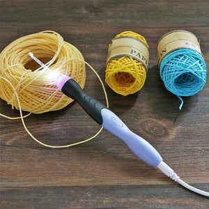 LED crochet set - Teje dónde, cuándo y cómo quieras