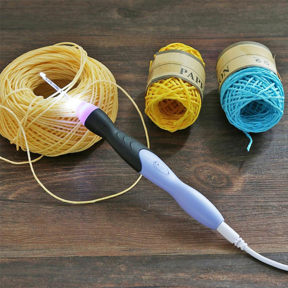 LED crochet set - Teje dónde, cuándo y cómo quieras